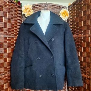 J.Crew jacket good condition color black and gray
